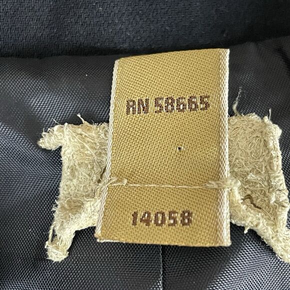 Caslon Career Blazer 3-Button Fully Lined Suit Jacket Sz 6 and Skirt Black Sz 10 - Picture 7 of 16